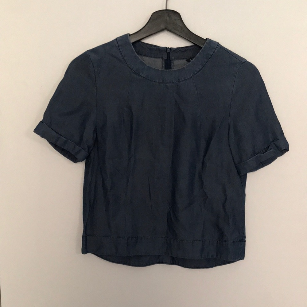 Armani Exchange dress jean shirt